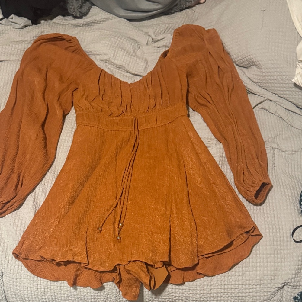 Women's Rust Mini Dress
